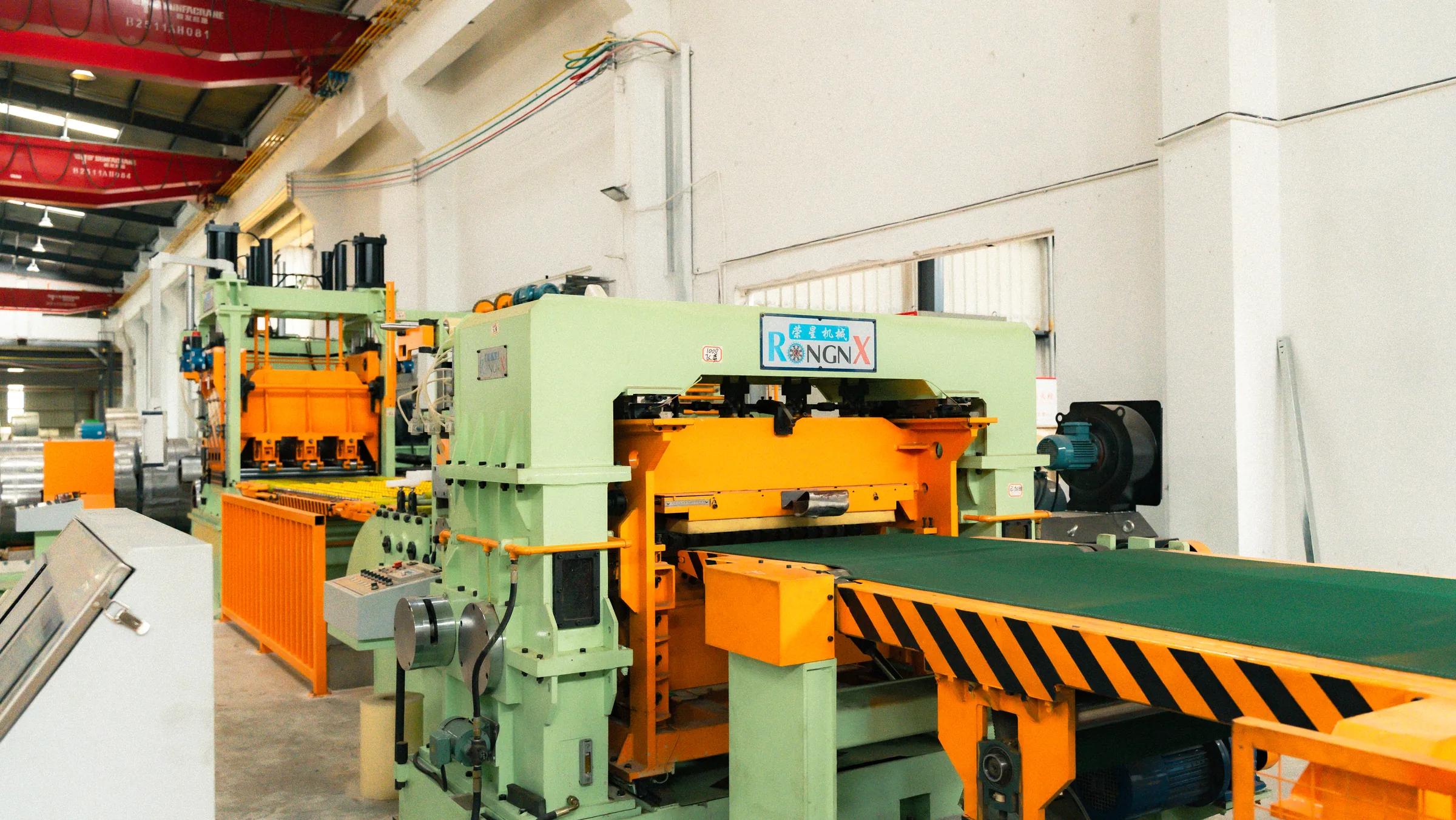 1000mm Dual-Stacking Flying Shear Cut-to-Length Line