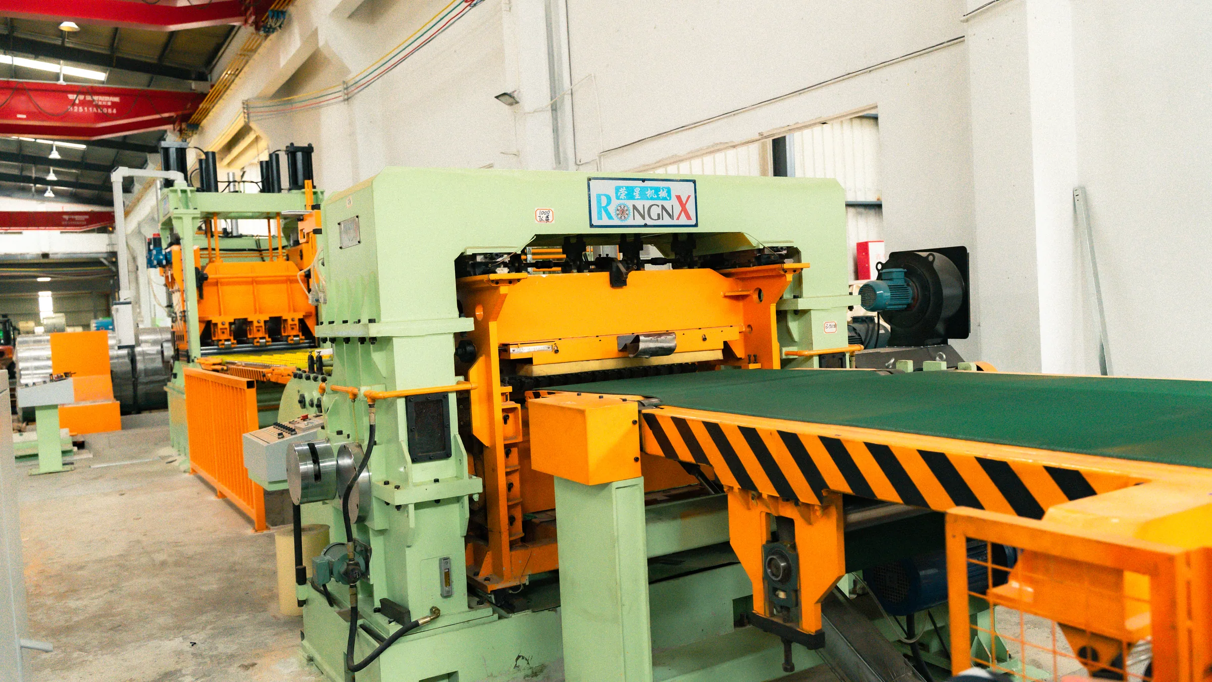 1000mm Dual-Stacking Flying Shear Cut-to-Length Line image 3