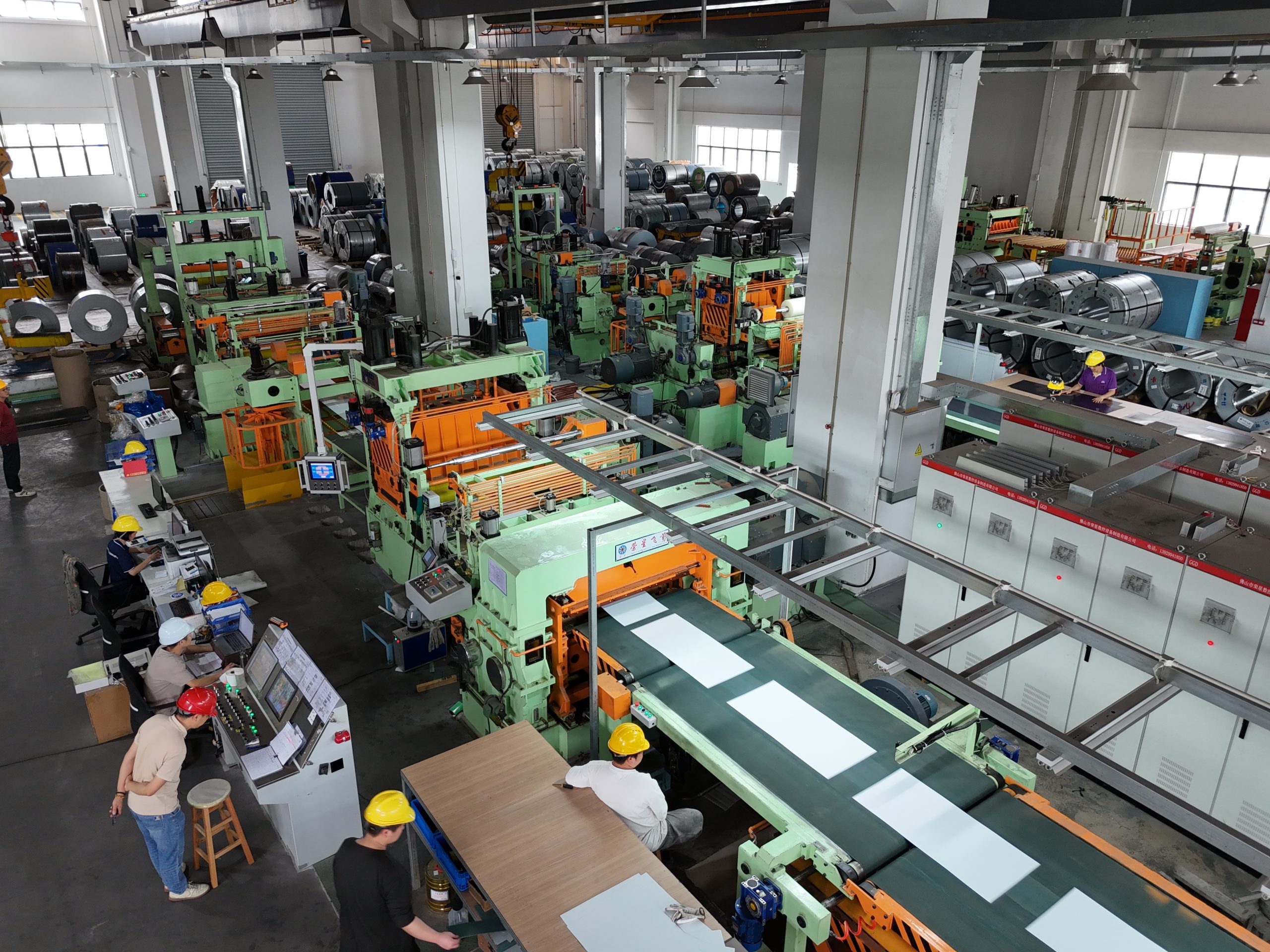 1350mm Flying Shear Cut-to-Length Line