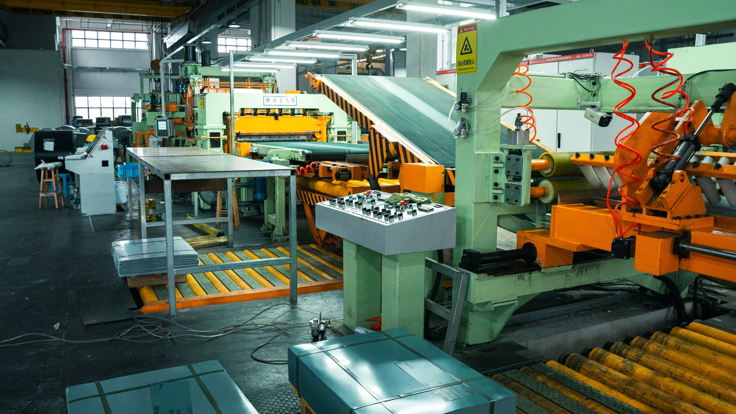 1350mm Flying Shear Cut-to-Length Line image 4