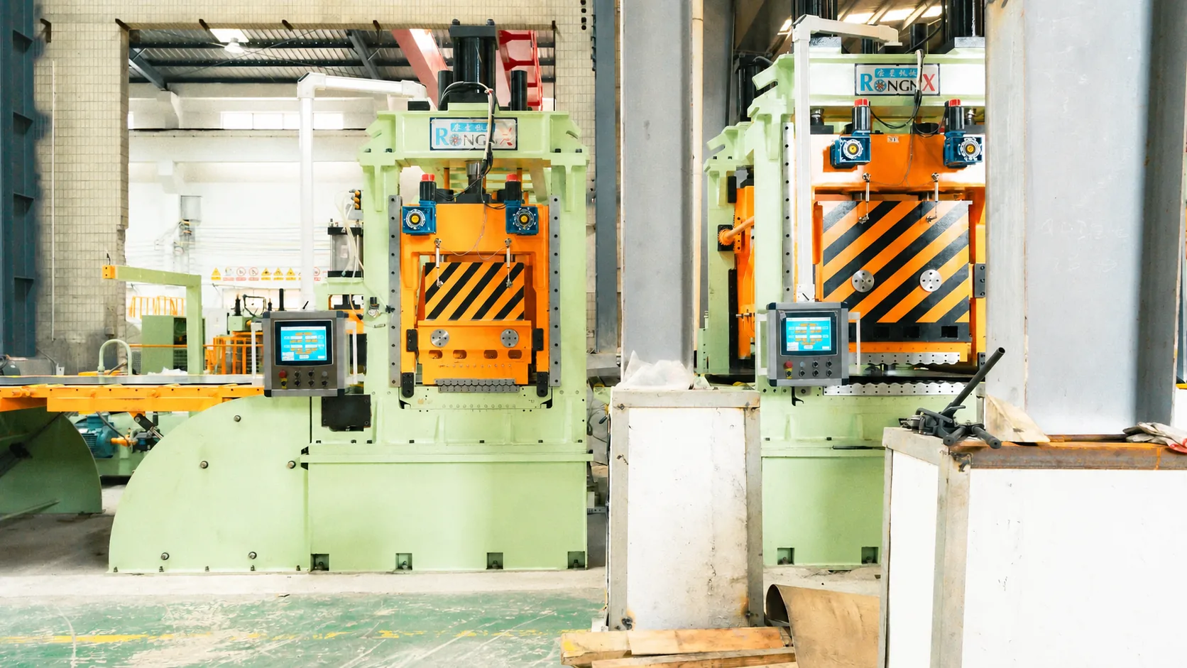 1650mm Flying Shear Cut-to-Length Line image 2